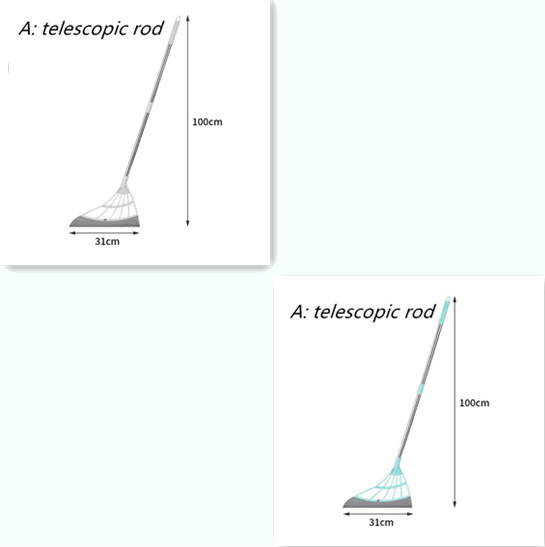 Detachable Mop Without Leaving Marks Floor Wiper Bathroom Household Cleaning Tools - Image 7