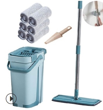 Home Kitchen Wooden Floor Lazy Mop - Image 9