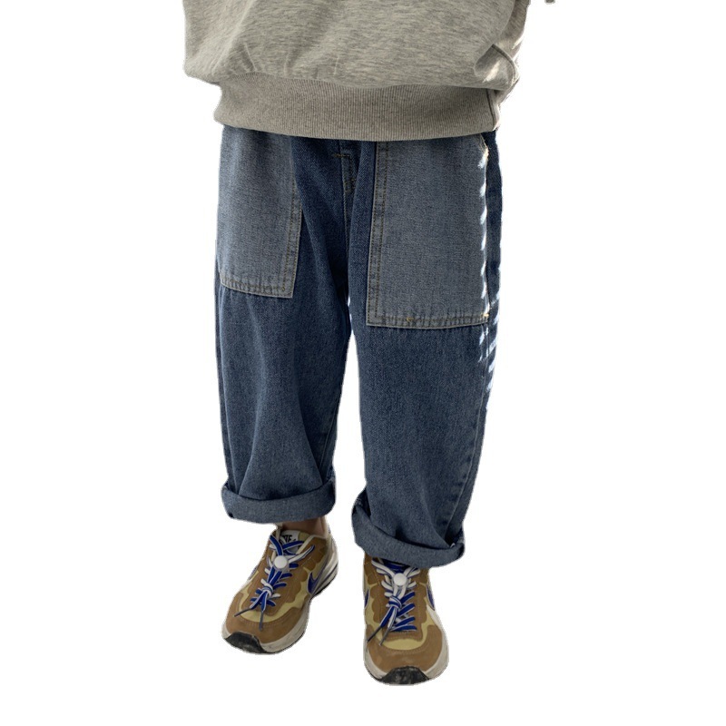 Children's Clothing Girls' Casual Trousers Boys' Jeans - Image 4