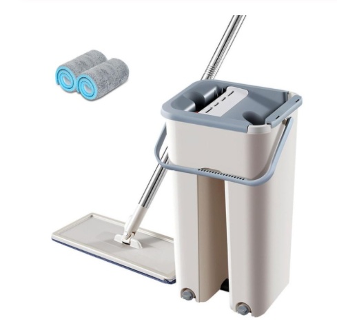 Home Kitchen Wooden Floor Lazy Mop - Image 3