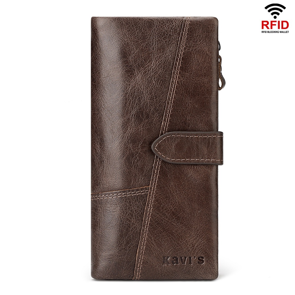 Fashionable Phone Bag Made From Top-layer Cowhide With Multiple Card Slots - Image 4