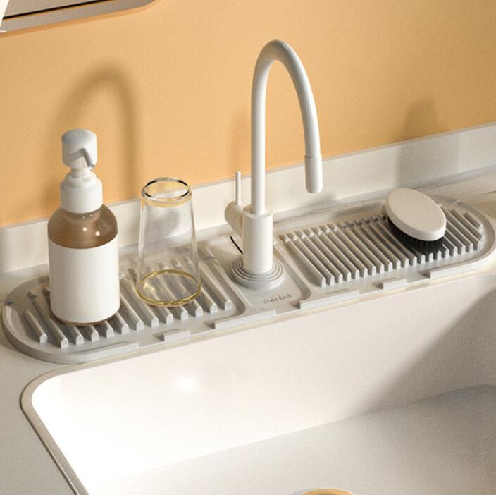 Heightened Slope Faucet Water Draining Pad - Image 4