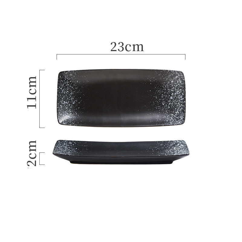 Japanese Ceramic Plates Sushi Dish Tableware Tray Cutlery - Image 6