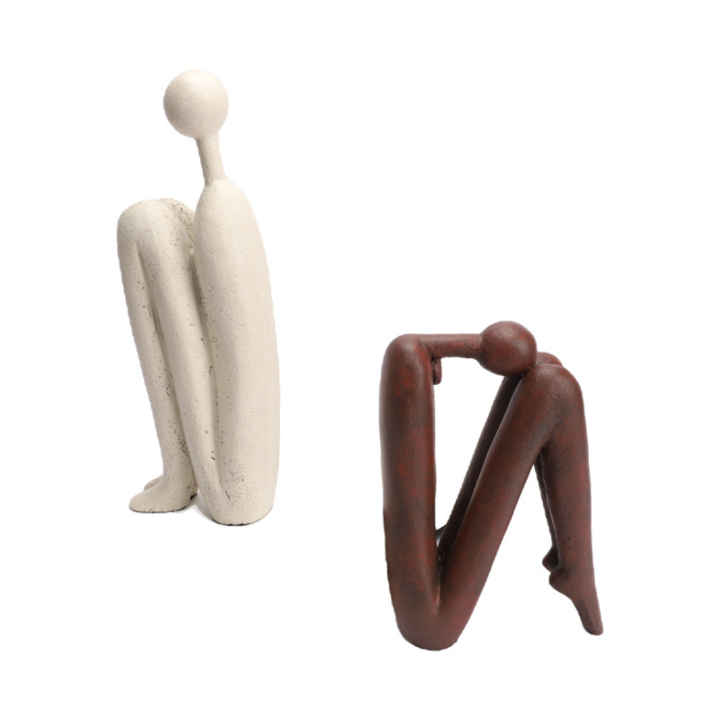 Simple And Modern Resin Abstract Character Book By Office, Study, Home Furnishings And Furnishings - Image 5