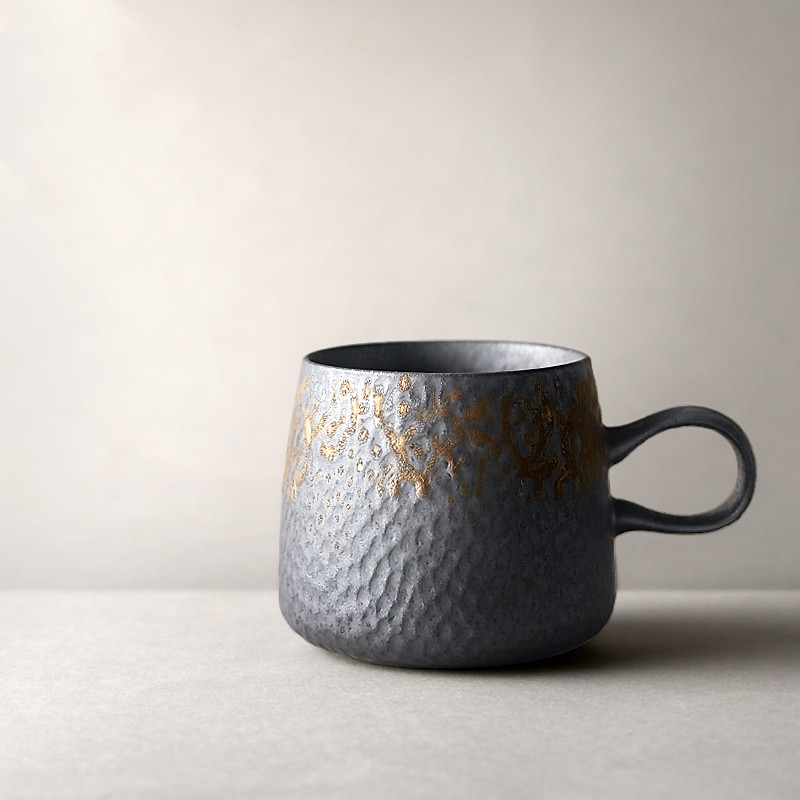 Vintage stoneware coffee cup - Image 5