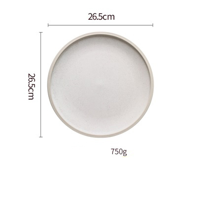 Pure Color Matte Ceramic Plate - Image 10