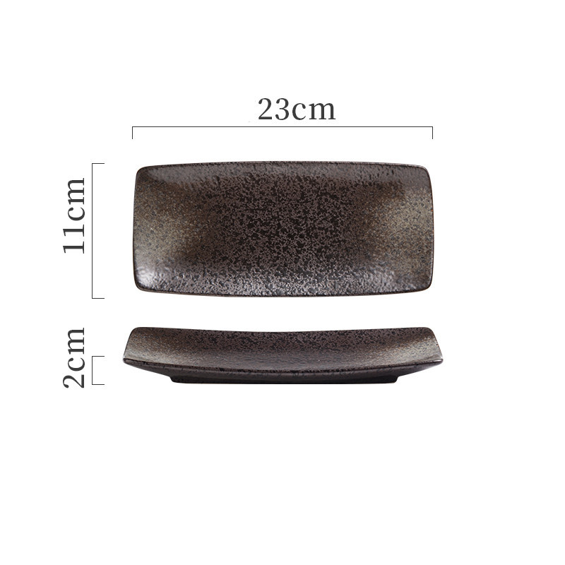 Japanese Ceramic Plates Sushi Dish Tableware Tray Cutlery - Image 9