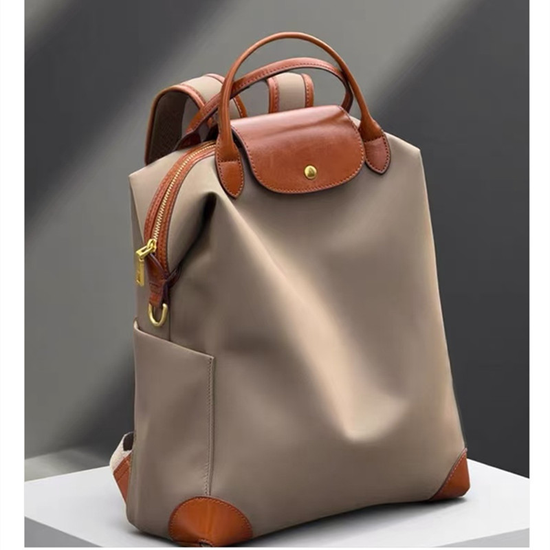 Womens Large Capacity Nylon Backpack - Image 4