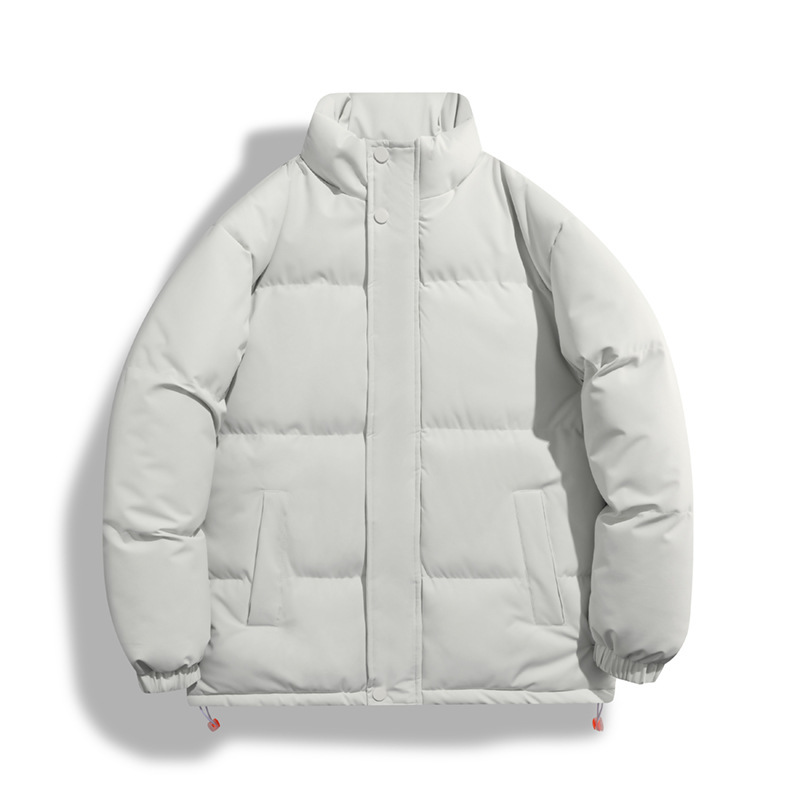 Solid-color Womens Windproof And Warm Jacket - Image 7