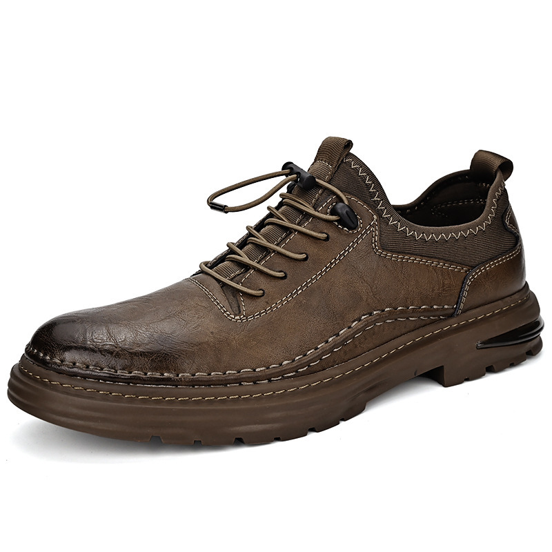 Mens Casual Leather Shoes In Large Sizes - Image 6