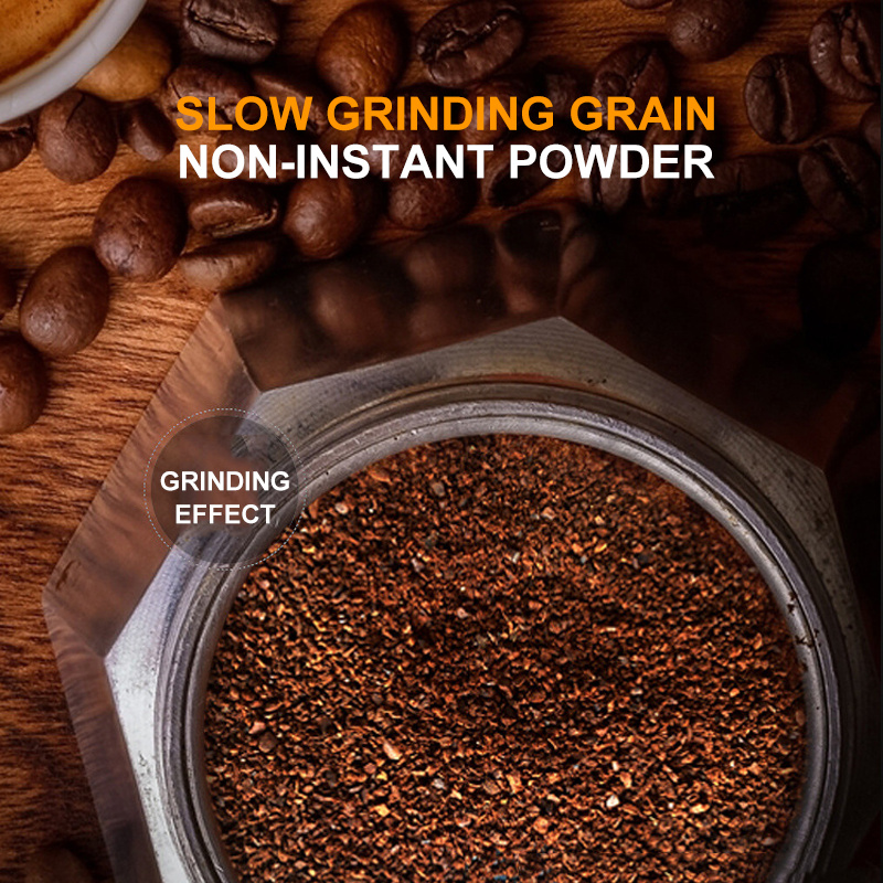 Electric Coffee Grinder Stainless Steel Adjustable Hand Grinder Coffee Machine Coffee Bean Burr Grinders Mill Kitchen Tool - Image 6