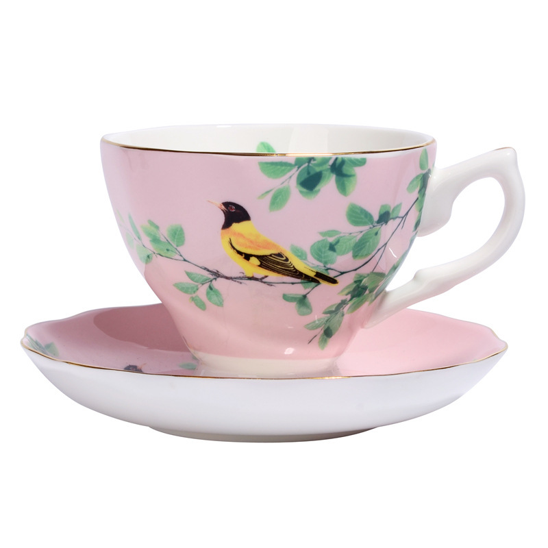 European Classic Series Bone China Coffee Cup - Image 5