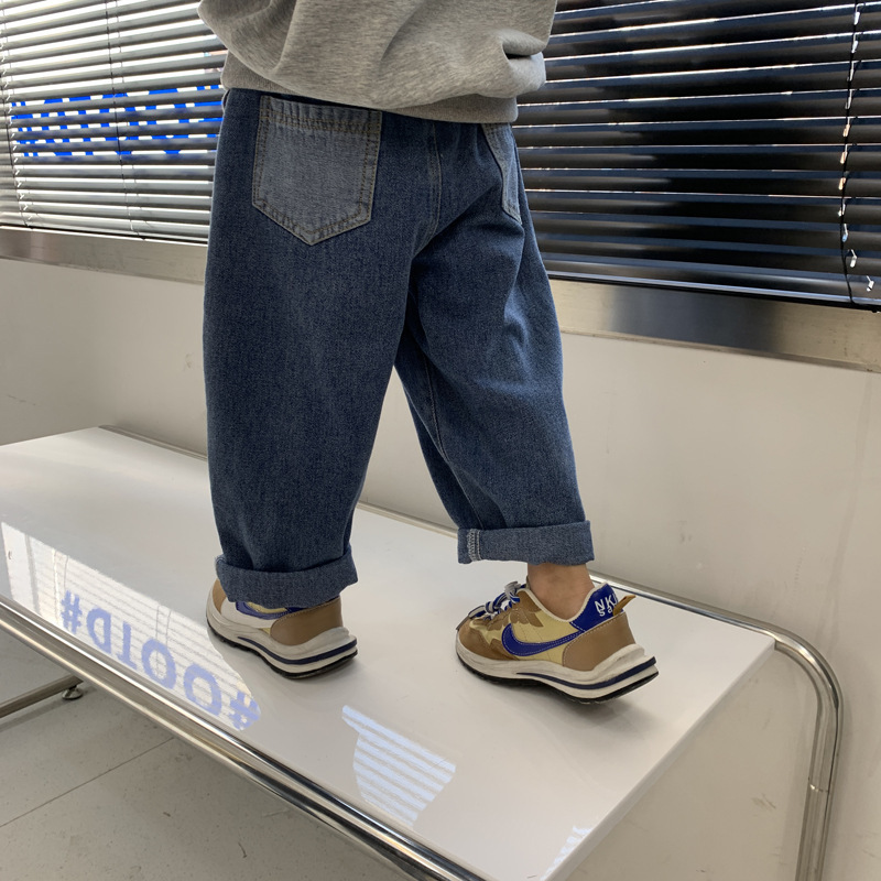 Children's Clothing Girls' Casual Trousers Boys' Jeans - Image 5