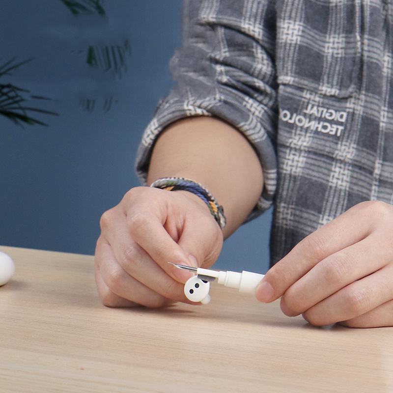 Earphone Cleaning Pen Dust Removal Tool Brush - Image 2