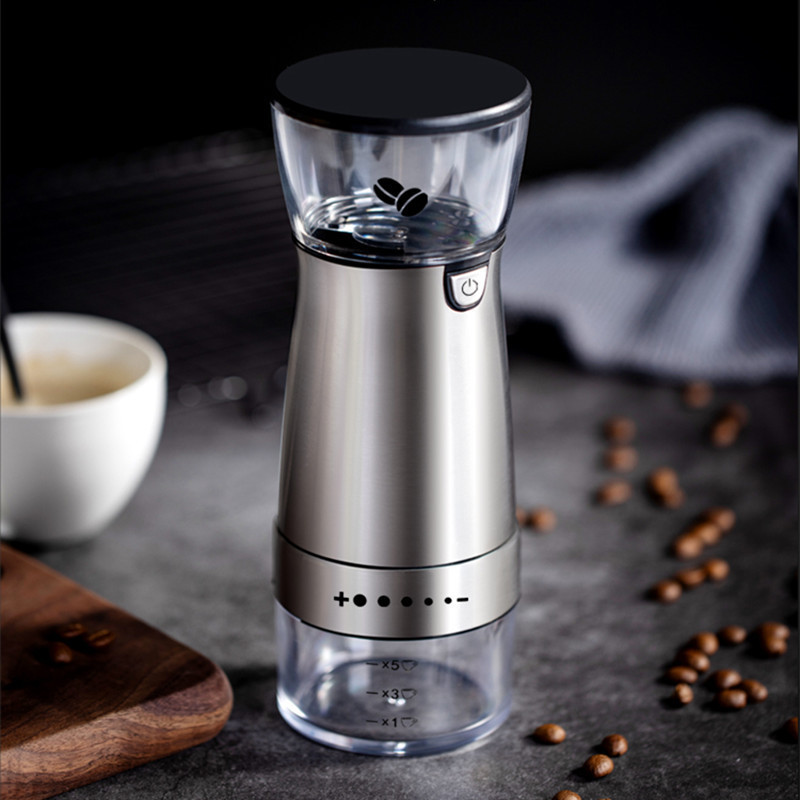 Electric Coffee Grinder Stainless Steel Adjustable Hand Grinder Coffee Machine Coffee Bean Burr Grinders Mill Kitchen Tool - Image 7