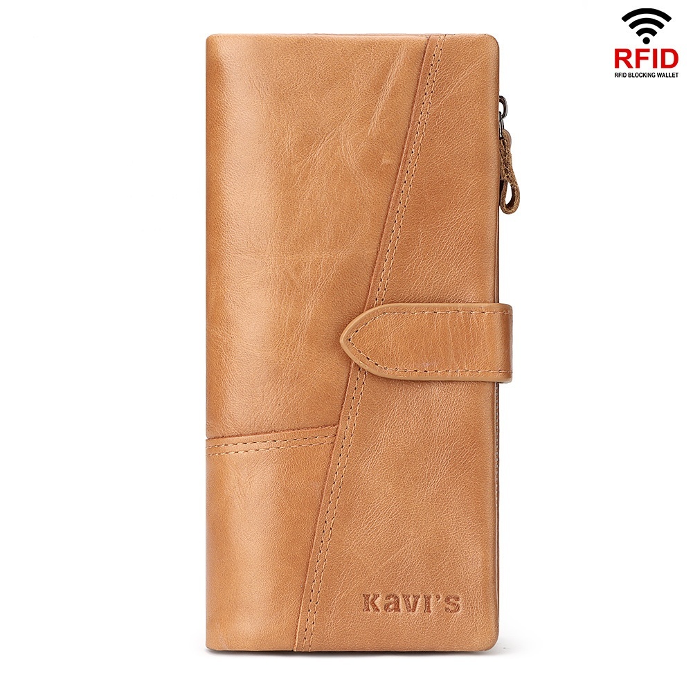 Fashionable Phone Bag Made From Top-layer Cowhide With Multiple Card Slots - Image 6