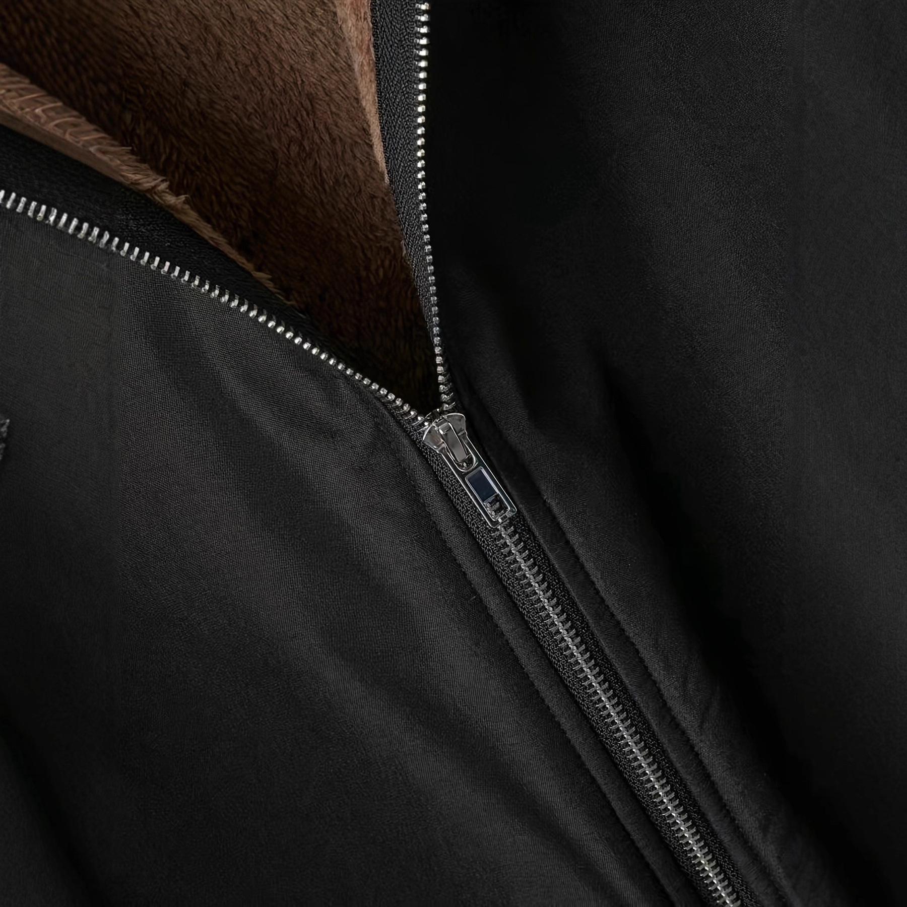 Thickened, Hooded, Long Womens Thermal Coat - Image 2