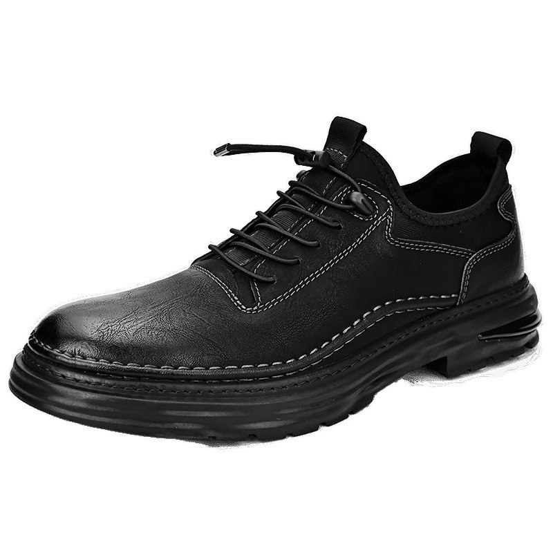 Mens Casual Leather Shoes In Large Sizes - Image 2
