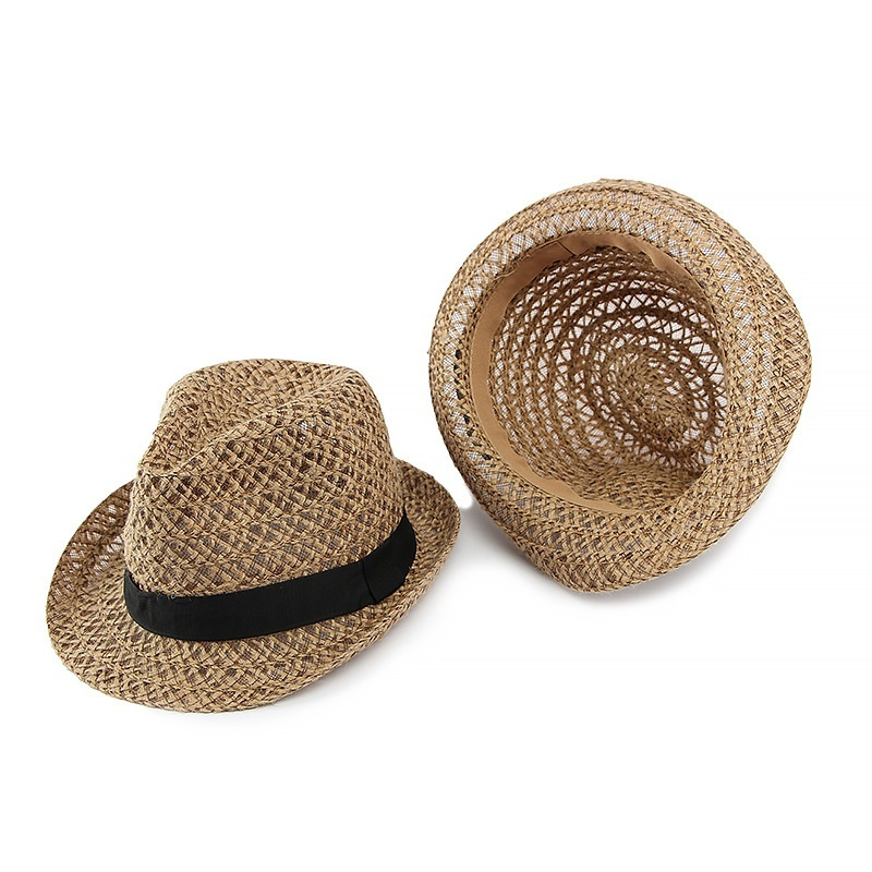 Mens Sun-Protective Hat British Jazz Hat Vintage Top Hat - Image 5