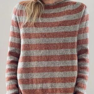 3D Digital Printed Women's Round Neck Sweater Made Of Coarse Needle Fabric