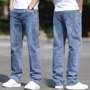 Springautumn Loose Straight-leg Casual Trousers