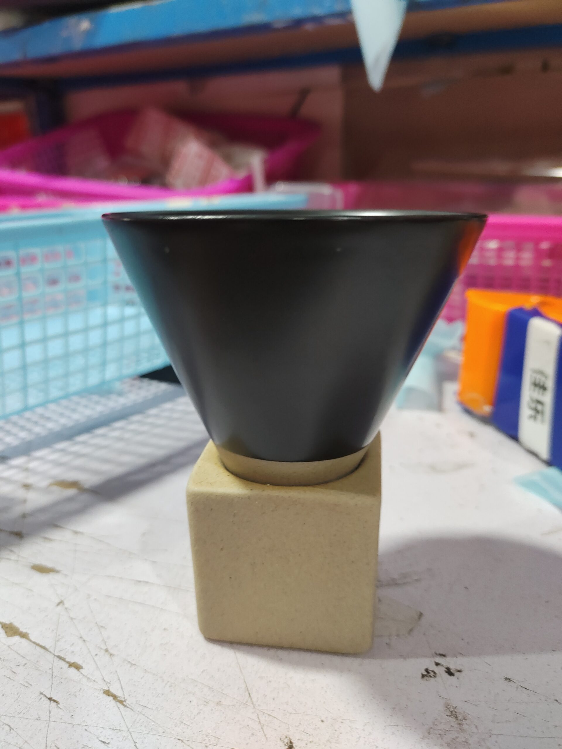 Stoneware Espresso Cup Creative With Base Vintage Ceramic - Image 10