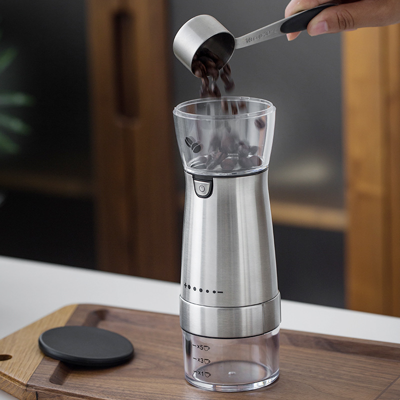 Electric Coffee Grinder Stainless Steel Adjustable Hand Grinder Coffee Machine Coffee Bean Burr Grinders Mill Kitchen Tool - Image 9
