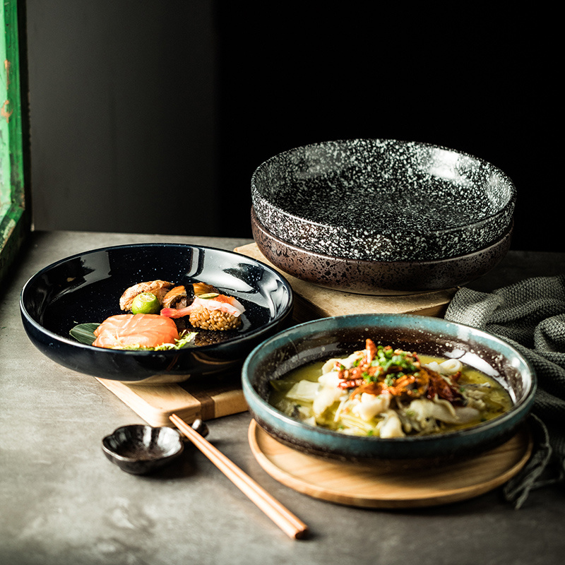 Japanese Ceramic Plates Sushi Dish Tableware Tray Cutlery - Image 9