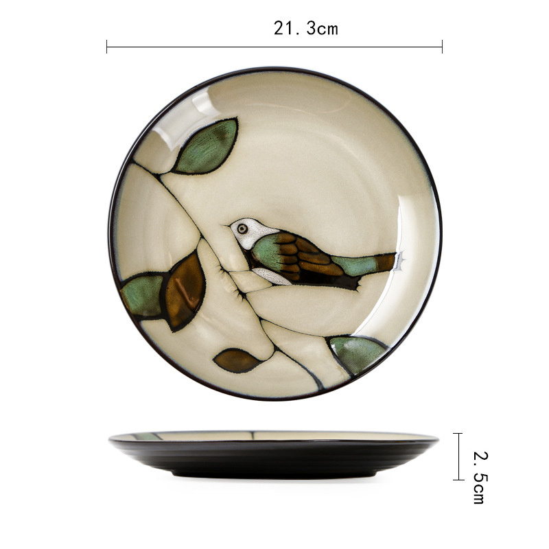 Japanese Ceramic Dishes Bowls Dishes Individuality - Image 5