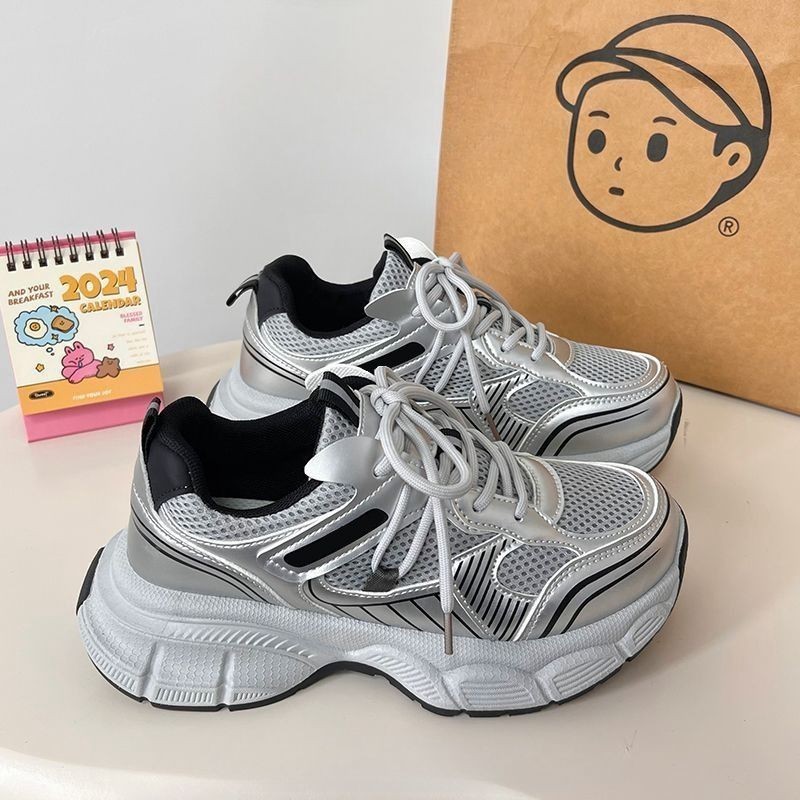 Breathable Versatile Lightweight Casual Height Enhancing Sneakers - Image 4