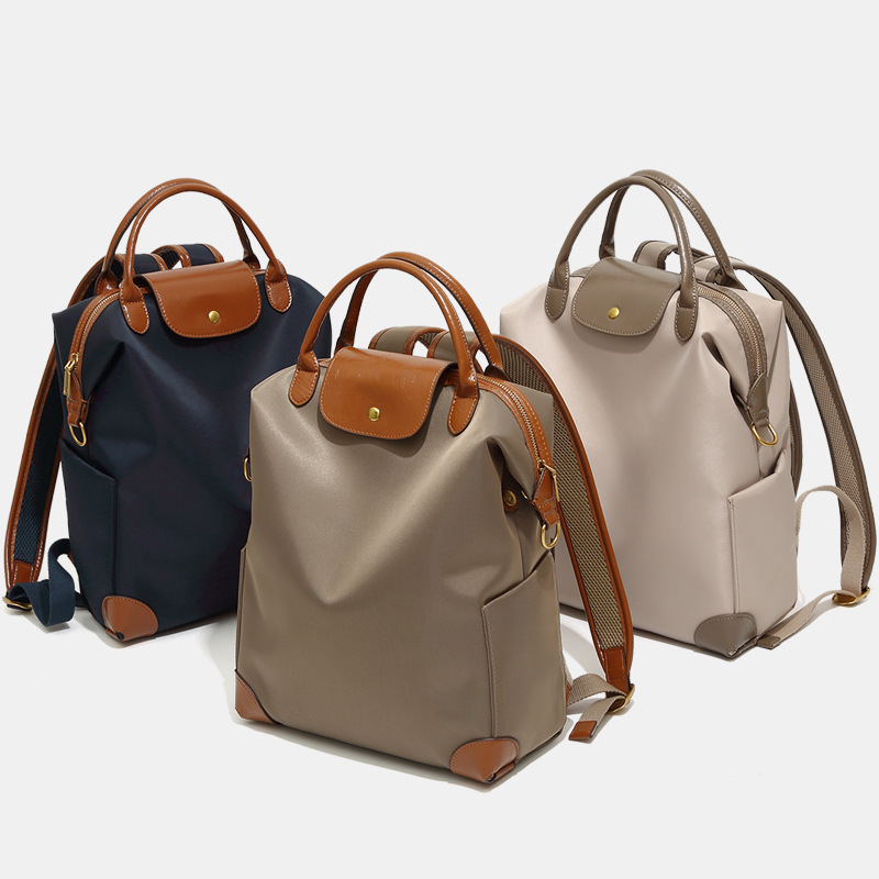 Womens Large Capacity Nylon Backpack - Image 8